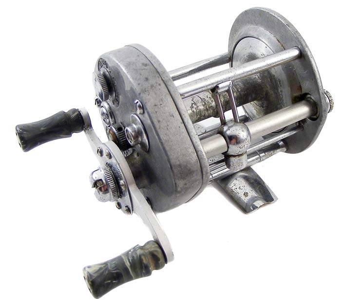 Tools Antique Pflueger Supreme Fishing Reel Cub Handles No. 2542 was