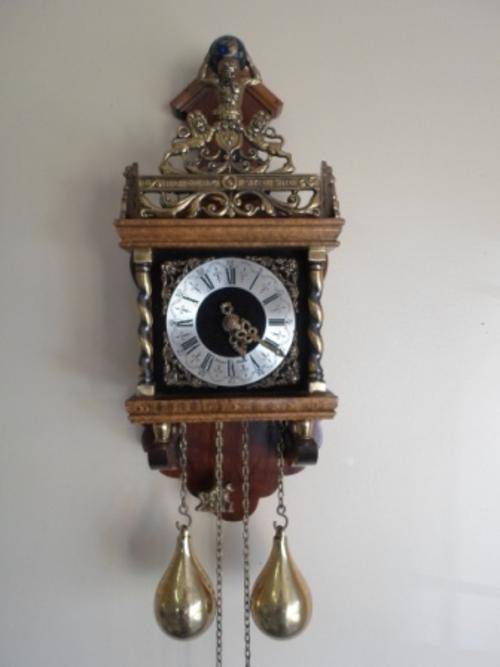 Cuckoo & Wall Clocks WOW!! VINTAGE WARMINK HOLLAND DUTCH ZEEDAM WALL