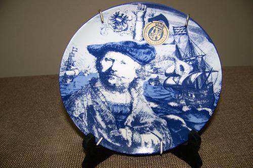 Dutch Porcelain Delft Special Limited Collectors Edition Plate Rembrandt Was Sold For R