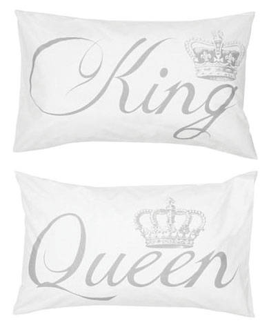 Pillows New Time Again 2 Standard Pillowcases King Queen