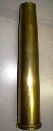 Other Clothing & Equipment - BRASS SHELL CASING~40 mm Mk4~1955~BRITISH ARMY  ARROW MARK was sold for R55.00 on 2 Dec at 08:01 by Rhodesian Badges in  Newcastle (ID:29163004)