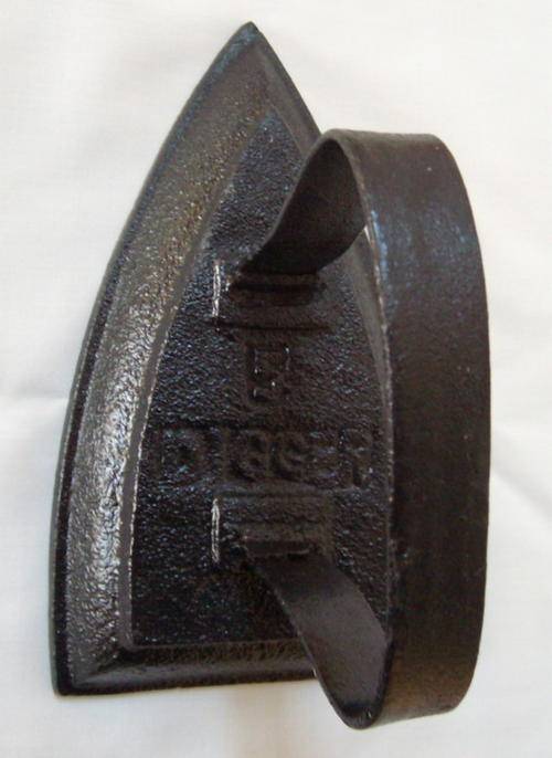 Other Kitchenalia ANTIQUE STYLE CAST IRON CLOTHES IRON was sold for