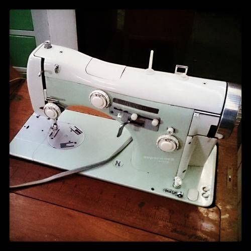 Appliances Vintage Necchi Supernova Ultra Sewing Machine was sold for