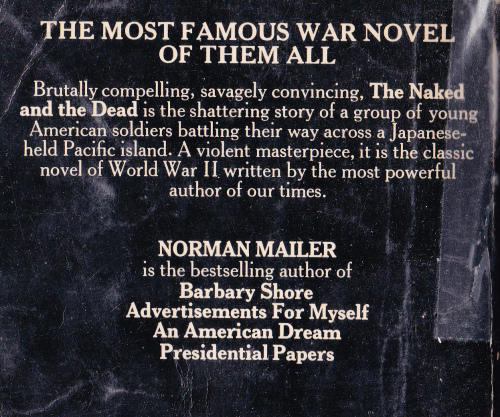 war in the naked and the dead by norman mailer Naked & the dead by norman mailer available in trade paperback on powellscom, also read synopsis and reviews hailed as one of the finest novels to come out of the. war in the naked and the dead by norman mailer Naked & the dead by norman mailer available in trade paperback on powellscom, also read synopsis and reviews hailed as one of the finest novels to come out of the.