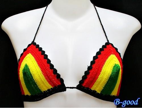 rasta color swimsuits