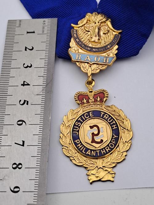 Other Antiques Collectables Vintage Raob Primo Collar Masonic Jewel