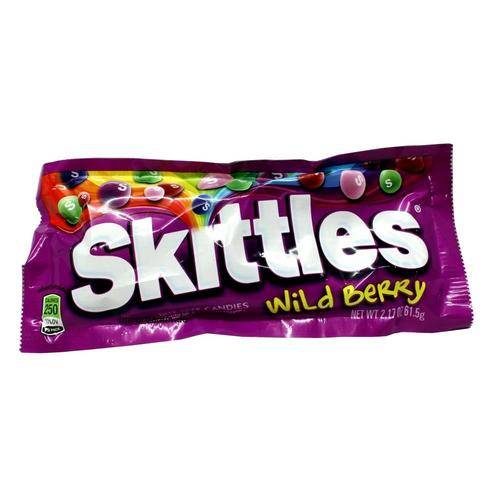Chocolates & Sweets ***WOW*** SKITTLES WILD BERRY 61.5g Packet