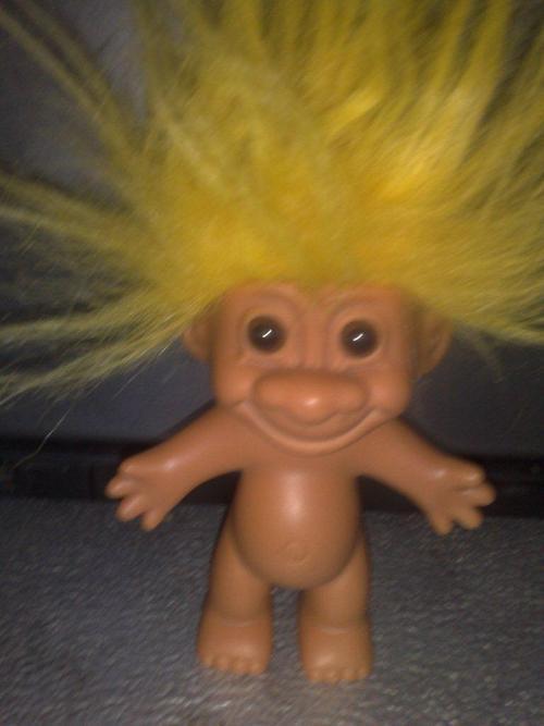 troll blonde hair