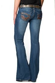 Jeans - Ladies Sissy Boy Bootleg Jeans 