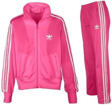 adidas sweat suit women's pink