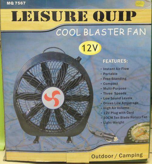 Coolers & Freezers Leisure Quip 30cm Cool blaster Fan 12v Box Type