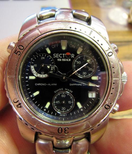 Sector 550 online chronograph