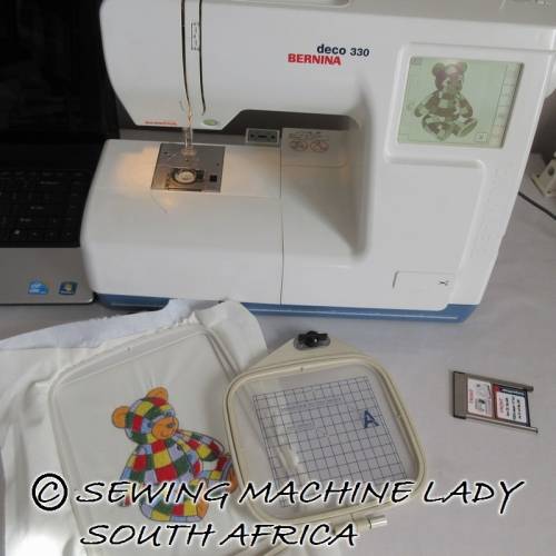 Embroidery Machines BERNINA DECO 330 EMBROIDERY MACHINE + FREE CARD