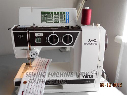 Elna stella air electronic sewing machine manual