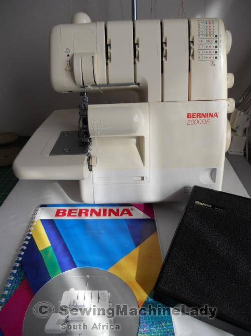 Sewing Machines & Overlockers BERNINA 2000DE OVERLOCKER WITH