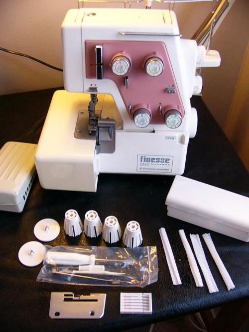 Sewing Machines & Overlockers JANOME FINESSE 234D OVERLOCKER (S/N
