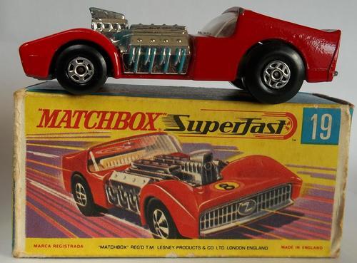 Models - MATCHBOX Lesney Superfast #19 Road Dragster Made In England ...