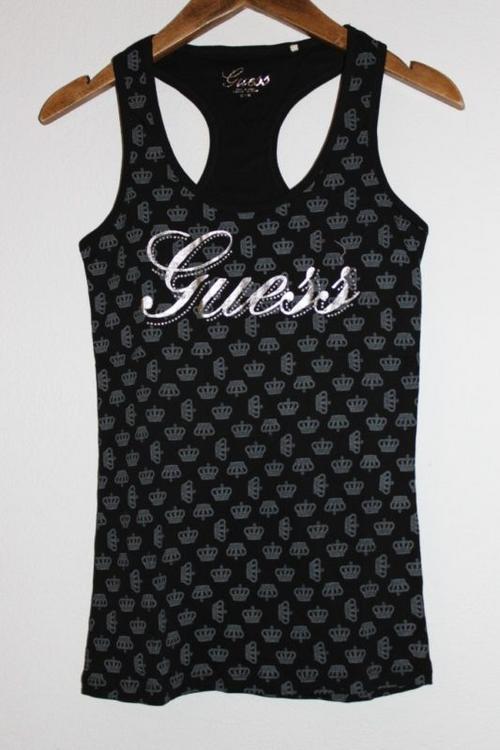 guess rhinestone shirt