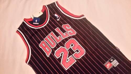 michael jordan pinstripe bulls jersey