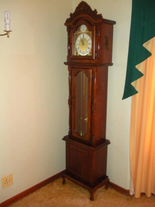 Grandfather & Longcase Clocks Tempus Fugit Blessing Grandfather Clock