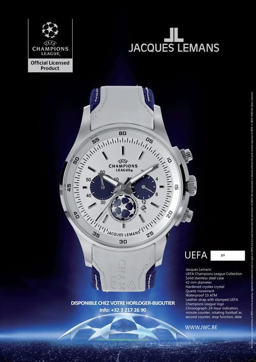 Jacques lemans hotsell champions league watch