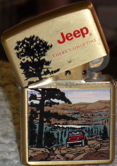 Zippo Lighter Jeep There's Only One * Highly Collectible | bobshop.co.za