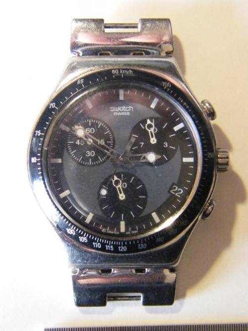 Men's Watches Swatch AG 1999 mens wristwatch, Stopwatch not working