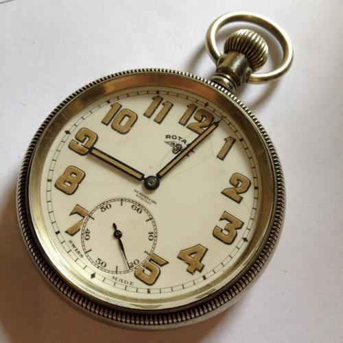 Pocket Watches Vintage Rotary pocket watch WA Rayner Sons