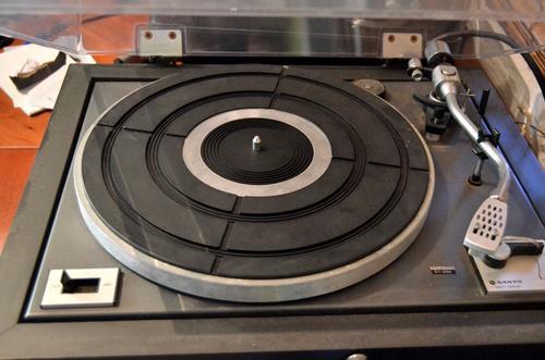 Turntables Sanyo Tp 626 Turtable And Audio Technica Cartridge Was Sold