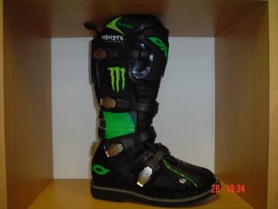 Road Boots - ONEAL MX PRO MONSTER ENERGY BOOTS SIZE 9 was listed for R2 ...