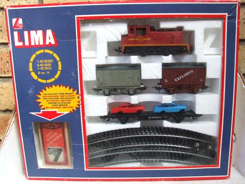 lima ho scale trains