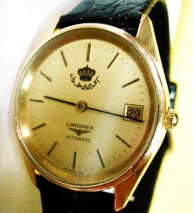 longines king hussein watch