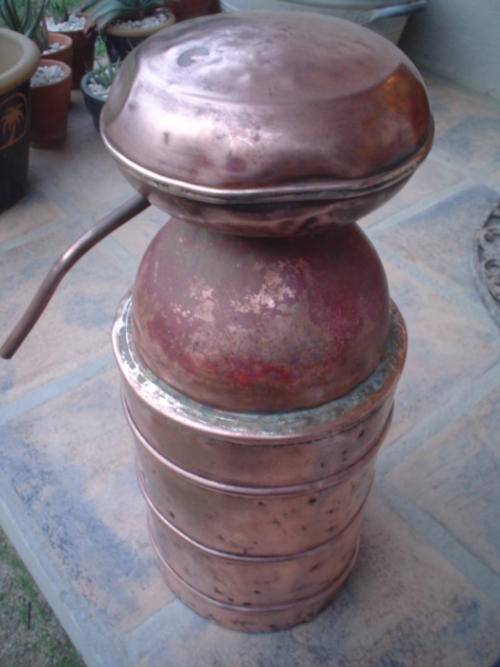 Copperware Mampoer or other stoker / kettle was listed for R850.00 on