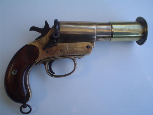 Weebly and scott flare gun serial numbers