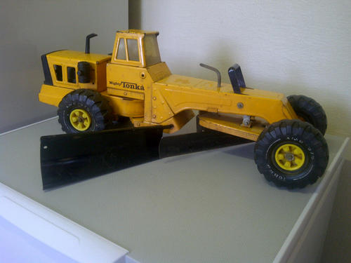 old tonka grader