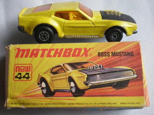 matchbox no 44 boss mustang