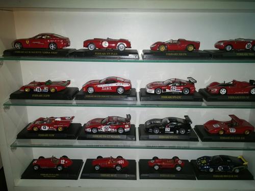 Cars Trucks 85 Ferrari Model Cars Set Including Display