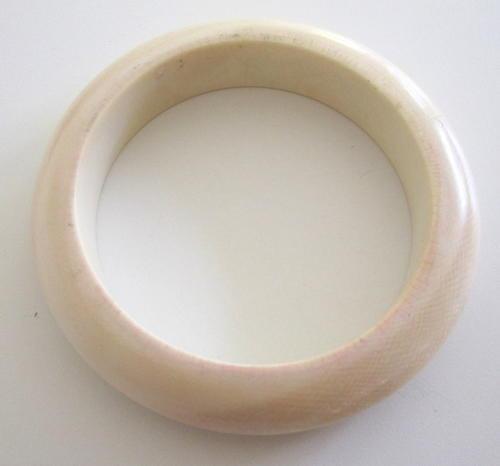 genuine ivory bangle bracelet