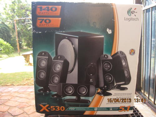 Speakers - LOGITECH X-530 5.1 SOUND SPEAKERS was sold for R550.00 on 29 Apr 21:01 Guppy123 in Pretoria / Tshwane (ID:97059209)