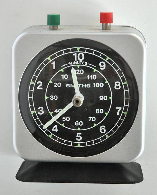Alarm & Travel Clocks Circa 1950s SMITHS DARKROOM TIMER was sold for