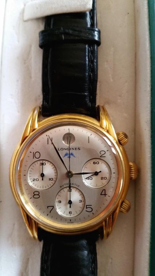 Rare Collectable Watches Longines Calibre 654 Chronograph was