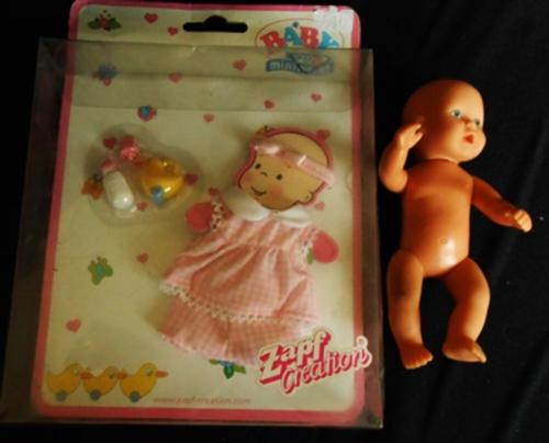 tiny baby born doll
