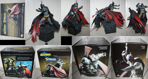 batman spawn statue
