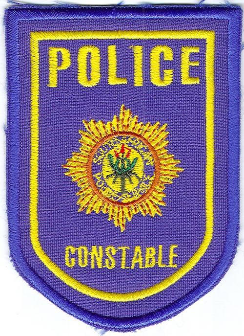 South African Police Services Sa Police Constable Patch Was Sold For