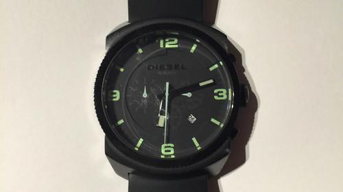 diesel glow in the dark watch