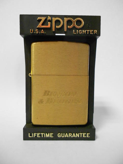 Nybegynder gas ikke noget Smoking Accessories - Benson & Hedges ZIPPO, brass in Zippo case - as per  scan was sold for R300.00 on 6 May at 10:18 by Boland Bike Parts in Cape  Town (ID:96692325)