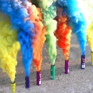 jenis kembang api Smokebombs atau petasan asap