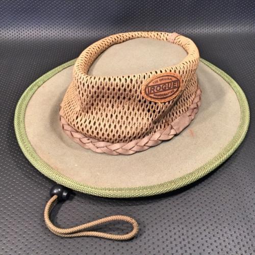 leather hunting hat