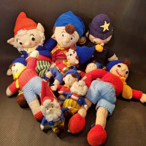 Vintage Toys LARGE Noddy Toy Figure Collection!!! was sold for R142