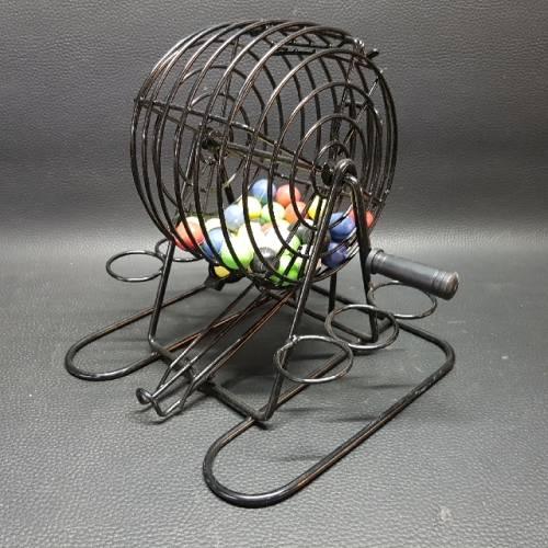 Other Board Games & Cards Original Metal Bingo Ball Roller!!! was